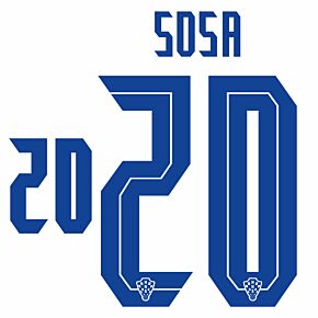 Sosa 20 (Official Printing) - 20-21 Croatia Home