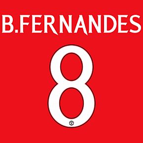 B.Fernandes (Official Cup Printing) - 23-24 Man Utd Home