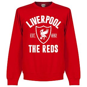 Liverpool Established  Sweatshirt - Red