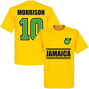 Jamaica Morrison 10 Team Tee - Yellow