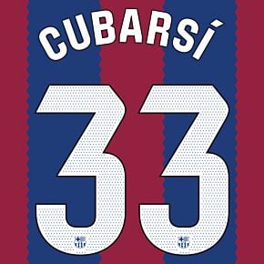 Cubarsí 33 (La Liga) - 23-24 Barcelona Home