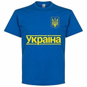 Ukraine Team KIDS T-shirt - Royal Blue