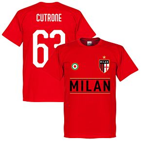 Milan Cutrone 63 Team Tee - Red