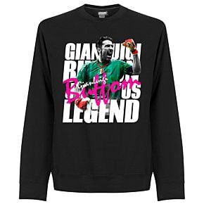 Buffon Legend Sweatshirt  - Black