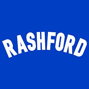 Rashford Nameblock - 20-21 England Away