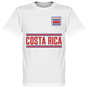 Costa Rica Team Tee - White