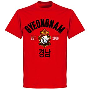 Gyeongnam Established T-shirt - Red