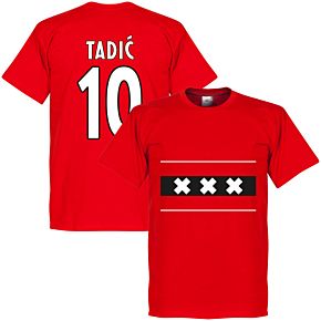 Amsterdam Team Tadic 10 Tee - Red