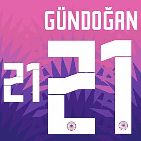 Gündoğan 21 (Official Printing) - 24-25 Germany Away