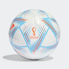 Qatar 2022 Rihla Club Football (Size 5) - White/Blue