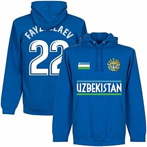 Uzbekistan Team Fayzullavev 22 KIDS Hoodie - Royal Blue