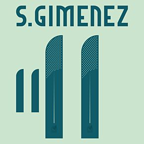 S. Gimenez 11 (Official Printing) - 24-25 Mexico Away