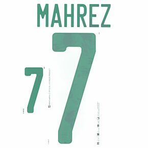 Mahrez 7 (Official Printing) - 20-21 Algeria Home