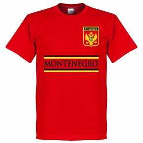 Montenegro Team Tee - Red