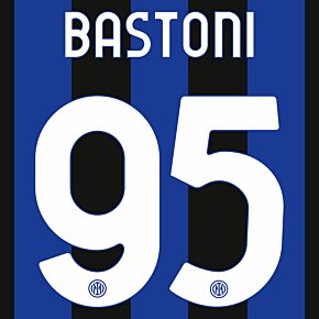 Bastoni 95 (Official Printing) - 22-23 Inter Milan Home