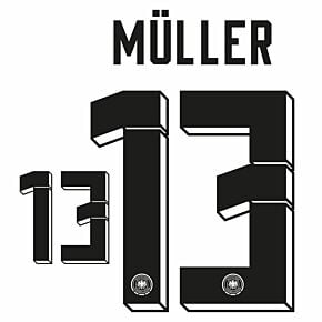 Müller 13 (Official Printing) - 24-25 Germany Home