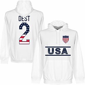USA Team Dest 2 (Independence Day) Hoodie - White
