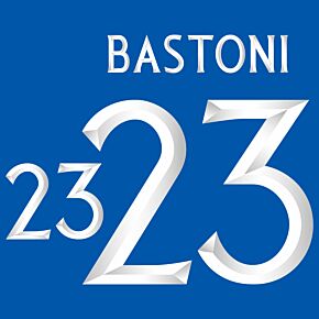 Bastoni 23 (Official Printing) - 23-24 Italy Home