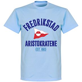 Fredrikstad Established T-shirt - Sky Blue