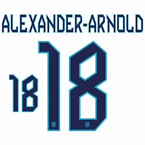 Alexander-Arnold 18 (Official Printing) - 22-23 England Home