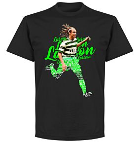 Henrik Larsson Script T-shirt - Black