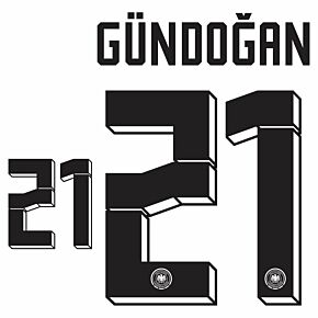Gündoğan 21 (Official Printing) - 24-25 Germany Home