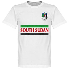 South Sudan Team Tee - White