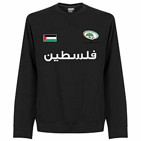 Palestine Team Sweatshirt - Black