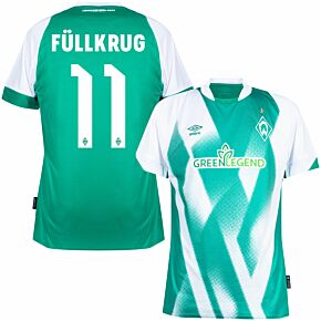 22-23 Werder Bremen Home Shirt + Füllkrug 11 (Official Printing)