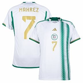 22-23 Algeria Home Shirt + Mahrez 7 (Official Printing)
