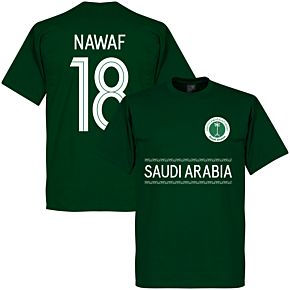 Saudi Arabia Nawaf 18 Team Tee - Green