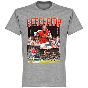 Bergkamp Old Skool T-shirt - Grey Marl