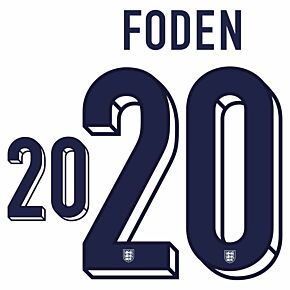 Foden 20 (Official Printing) - 24-25 England Home