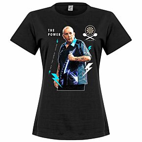 Phil The Power Taylor Womens Tee - Black