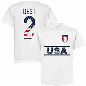 USA Team Dest 2 (Independence Day) T-shirt - White