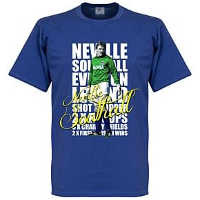 Neville Southall Legend Tee - Blue