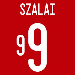 Szalai 9 (Official Printing) - 21-22 Hungary Home