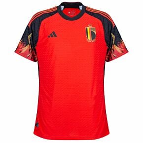 22-23 Belgium Home Authentic Shirt