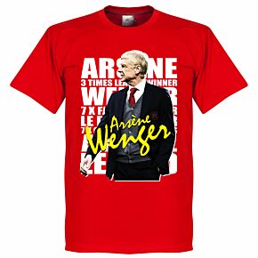 Arsene Wenger Legend Tee - Red
