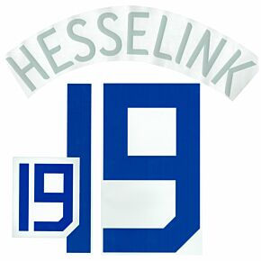 Hesselink 19 - 06-07 Holland Away Official Name and Number Transfer