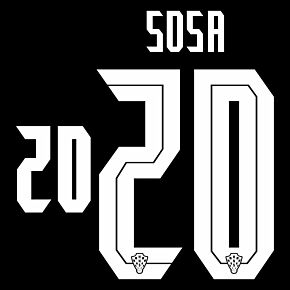 Sosa 20 (Official Printing) - 20-21 Croatia Away