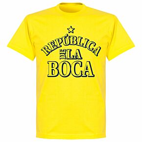 Republica De Le Boca T-Shirt -Yellow