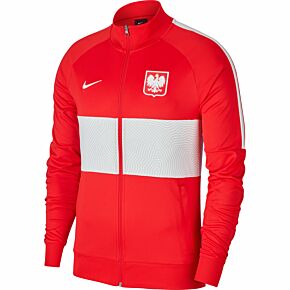 20-21 Poland I96 Anthem Track Jacket - Red