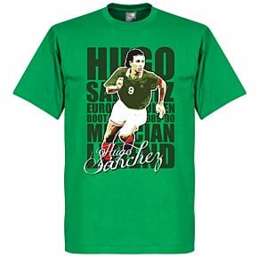 Hugo Sanchez Mexico Legend Tee - Green
