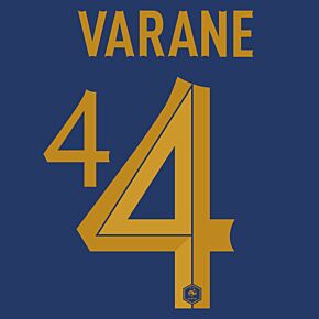 Varane 4 (Official Printing) - 22-23 France Home