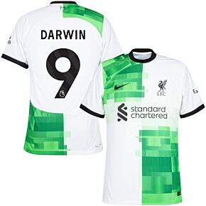 23-24 Liverpool Dri-Fit ADV Match Away Shirt + Darwin 9 (Premier League)