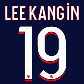 Lee Kang In 19 (Ligue 1) - 23-24 PSG KIDS Home