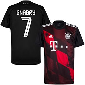 20-21 Bayern Munich 3rd Shirt + Gnabry 7 (Official Printing)