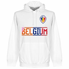 Belgium Team 2022 Hoodie - White