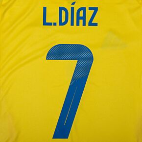 L.Díaz 7 (Official Printing) - 24-25 Colombia Home